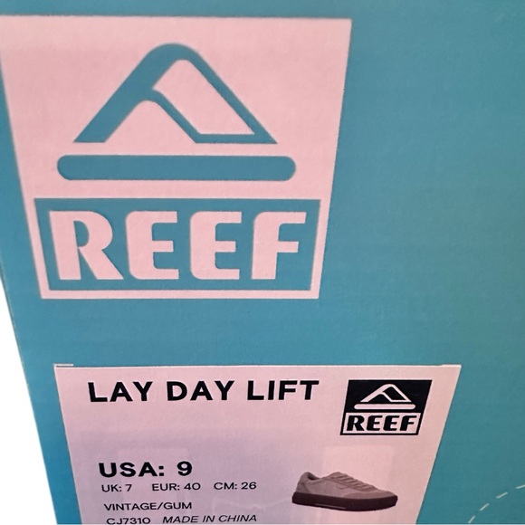 Reef Lay Day Lift Sneakers in Vintage/Gum. Women’s size 9. - Picture 10 of 15